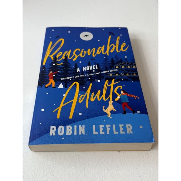 Reasonble Adults Book Romance Fiction Novel Romantic Comedy Robin Lefler Love - Picture 2 of 6